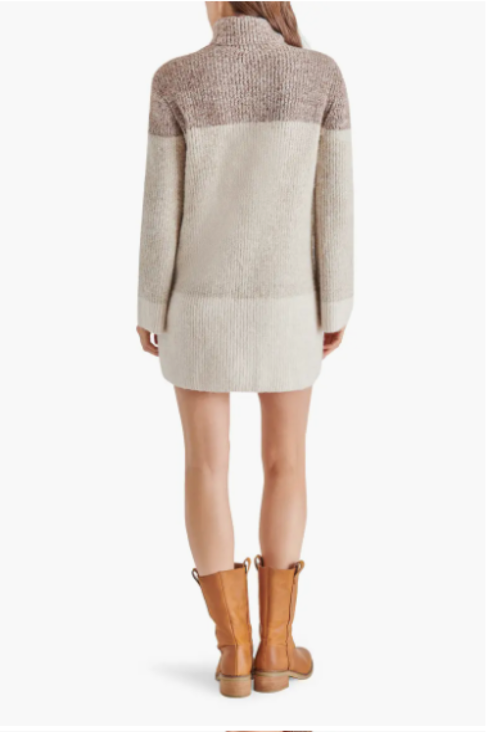 Meghan Sweater Dress in Oatmeal