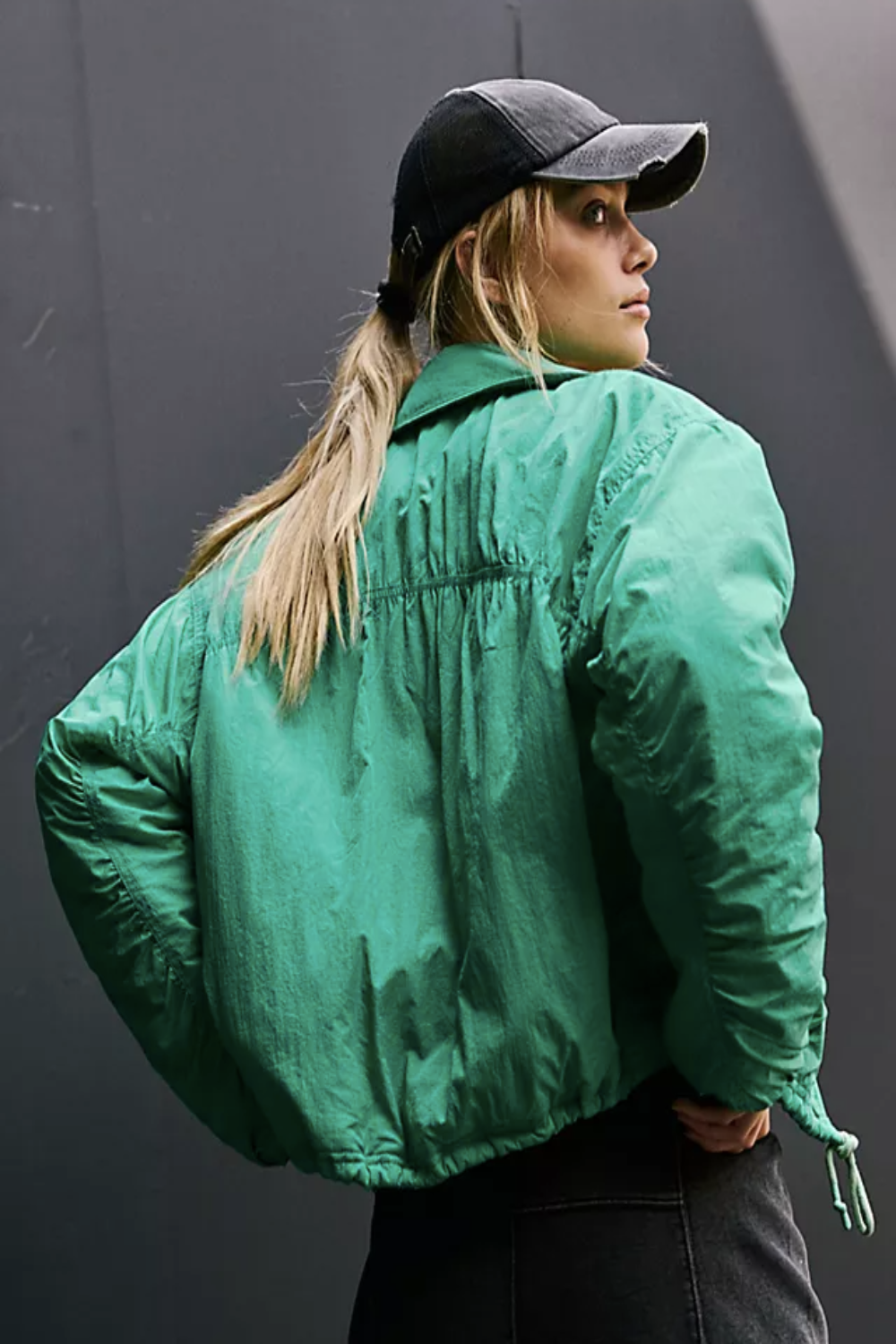 Off The Bleachers Coaches Jacket in Lucky Charm