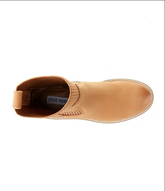 Kiley Boot in Camel Leather