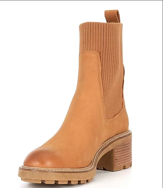 Kiley Boot in Camel Leather