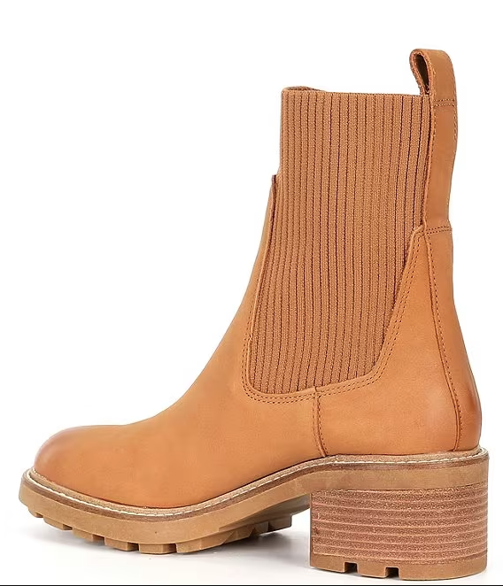 Kiley Boot in Camel Leather