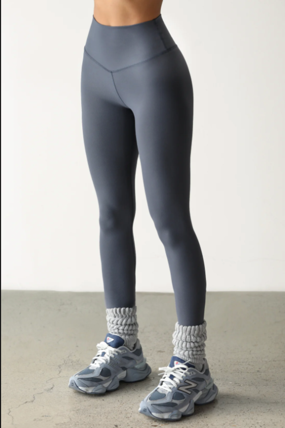 Second Skin Legging in Sueded Navy