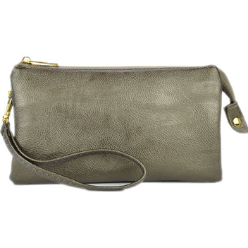 Perfect Core Clutch Pewter