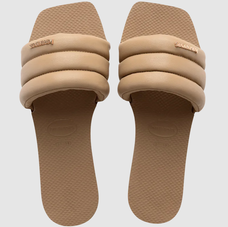 You Milan Sandal in Rose Gold