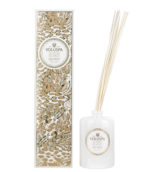 Suede Blanc Reed Diffuser