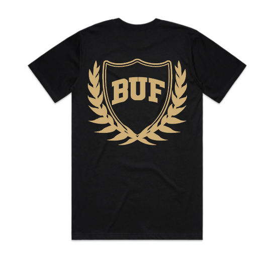 Buf Crest tee in Black