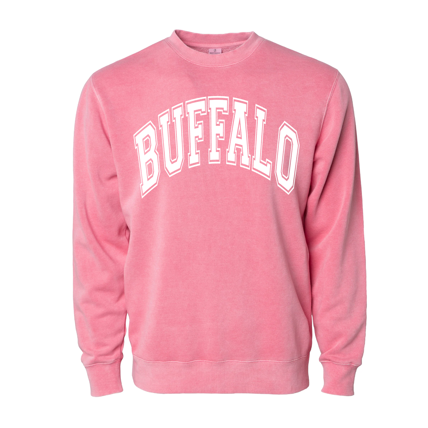 Buffalo Pigment Crew in Pigment Pink