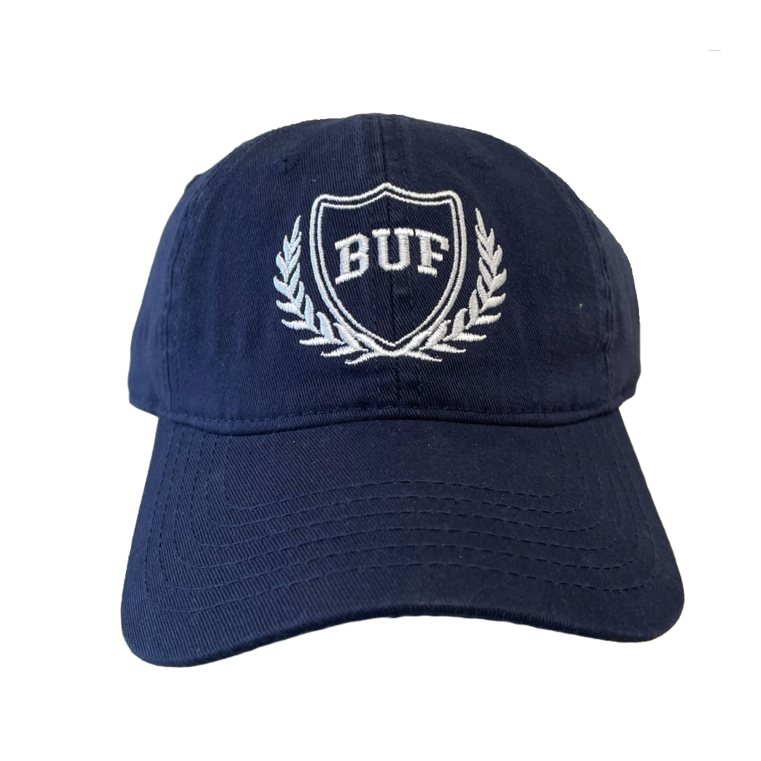 Buf Crest Baseball Cap in Navy