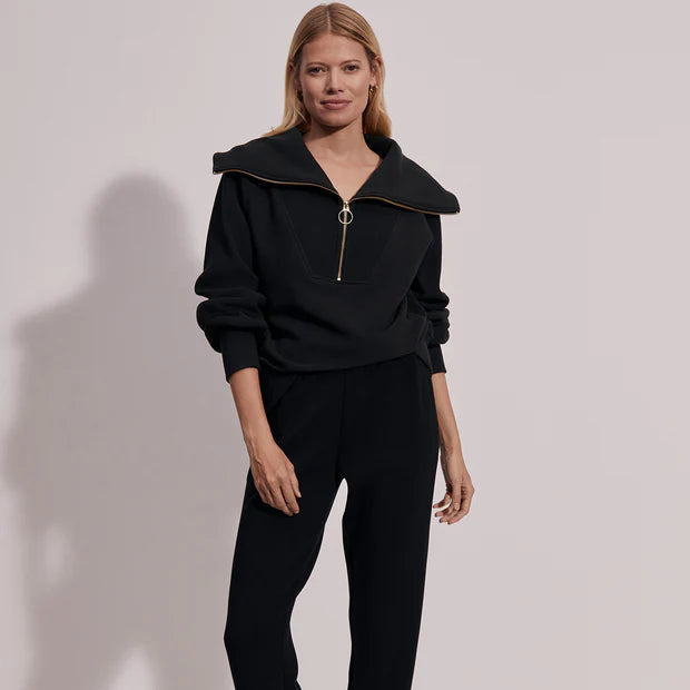 Vine Half Zip black