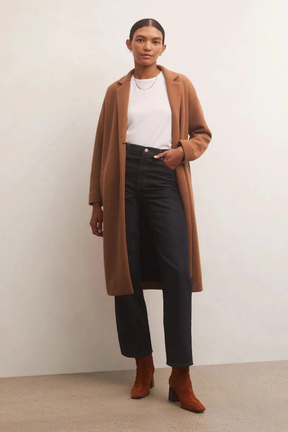 Mason Coat in Camel