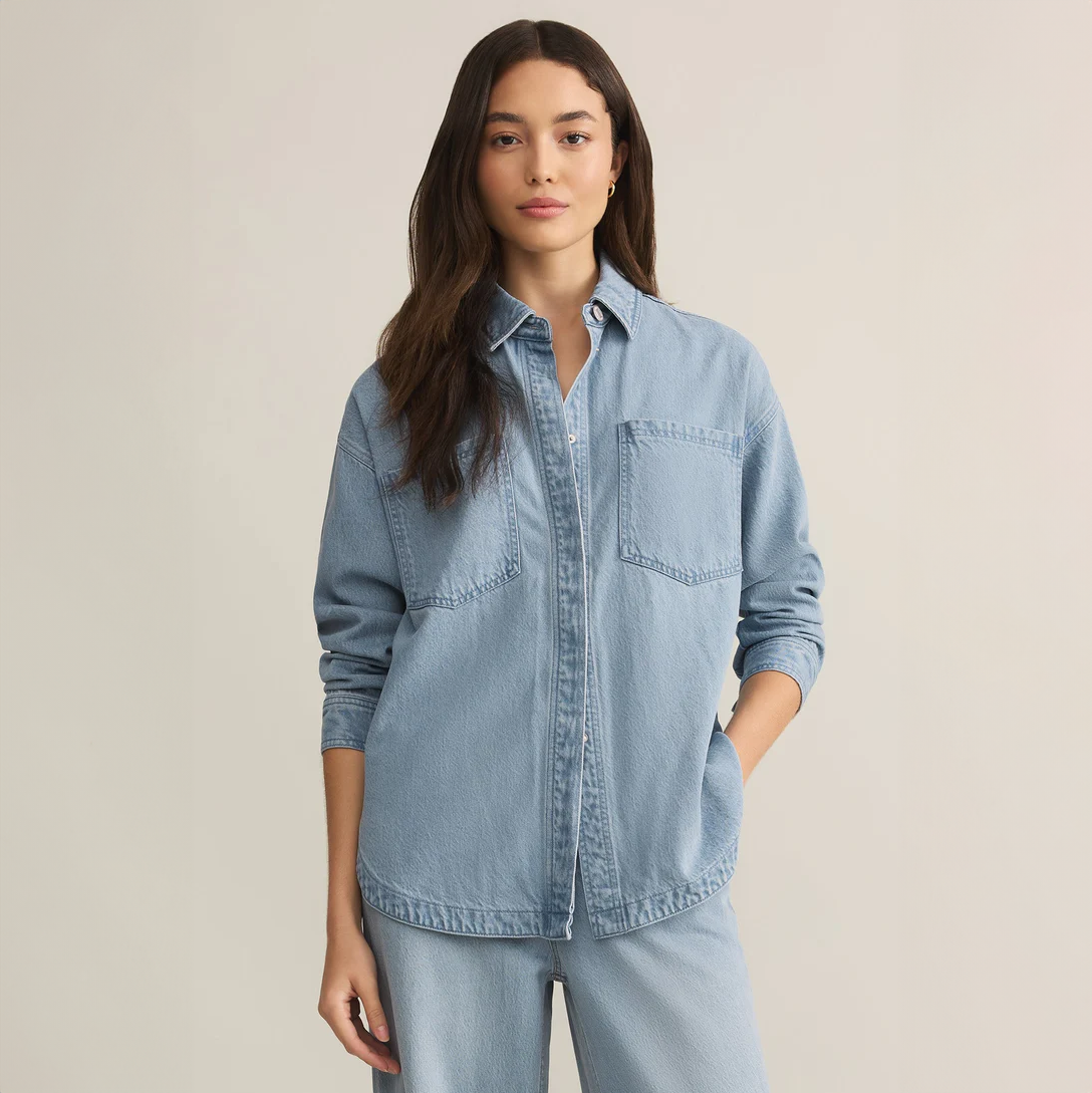 All Day Denim Jacket Light Vintage Indigo