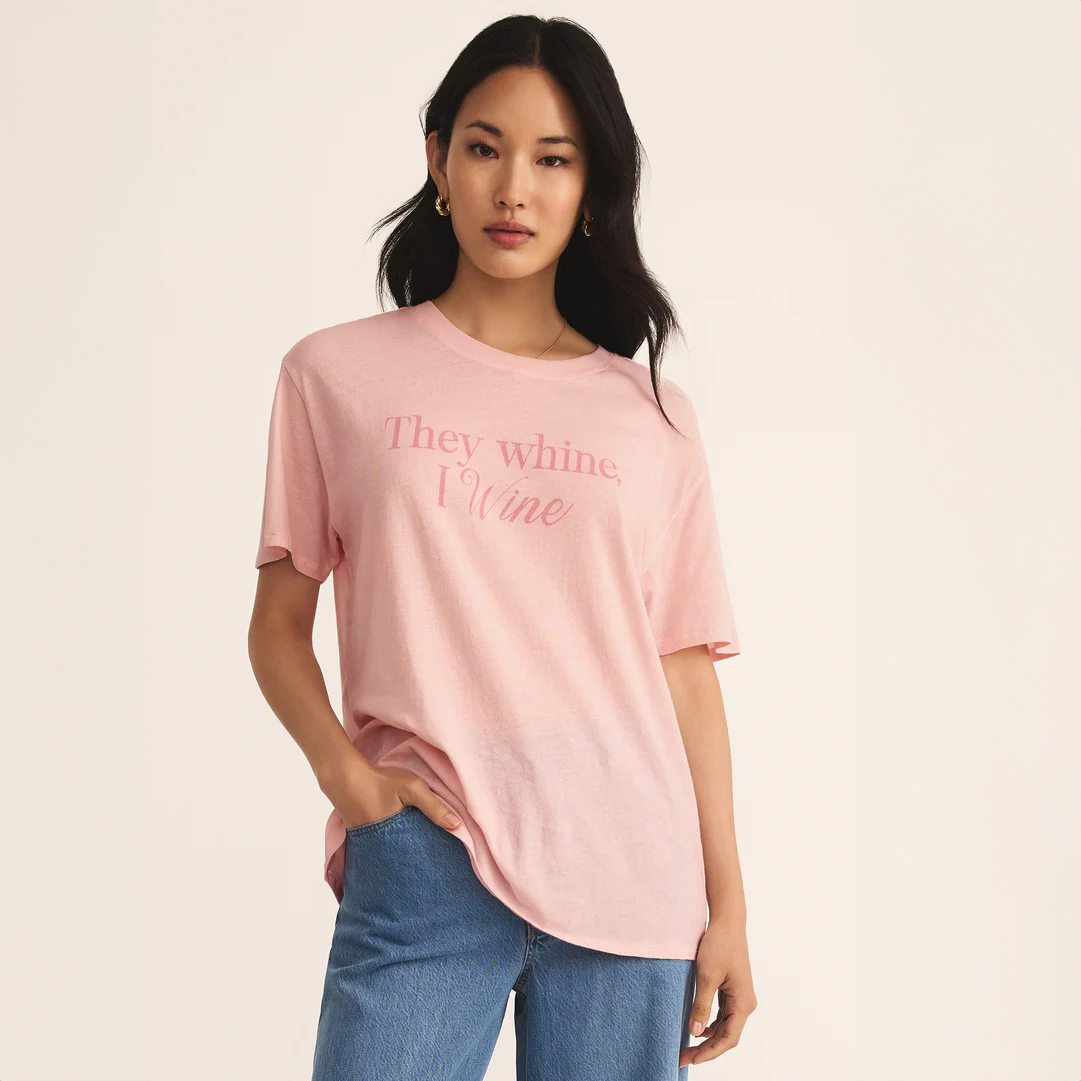 Boyfriend Wine Mom Tee