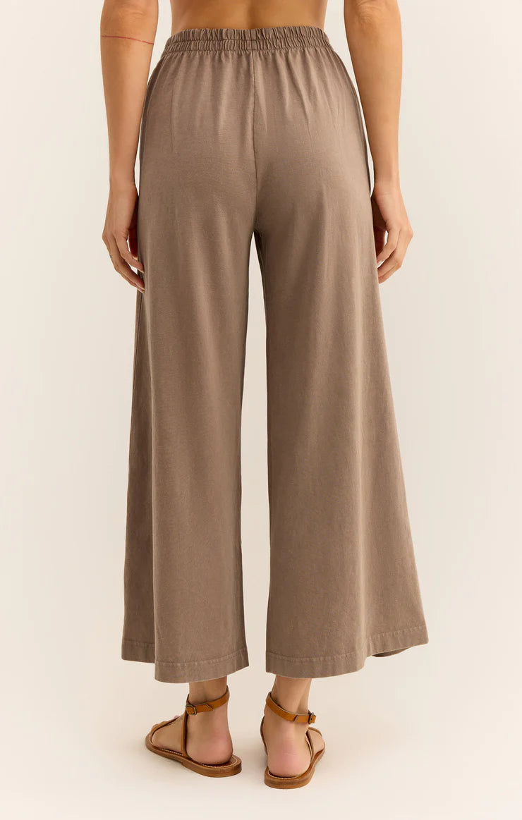Scout Cotton Jersey Pocket Pant in Ice Coffee