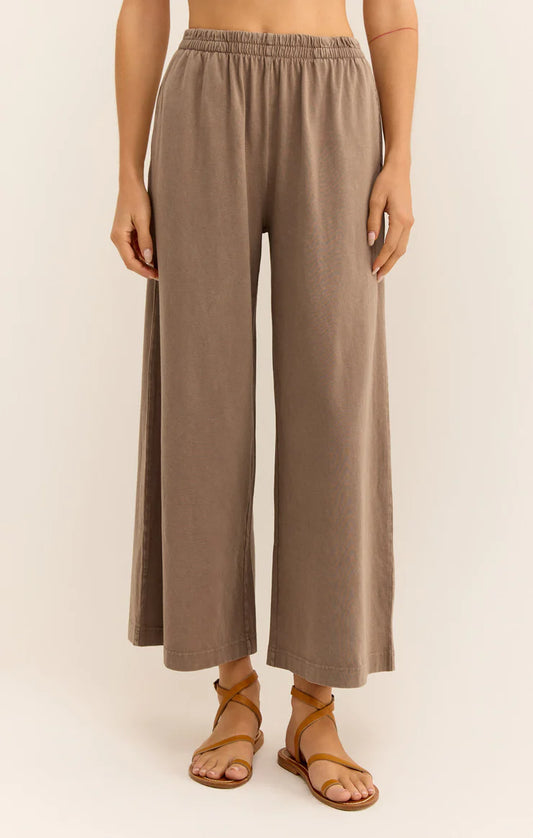 Scout Cotton Jersey Pocket Pant in Ice Coffee