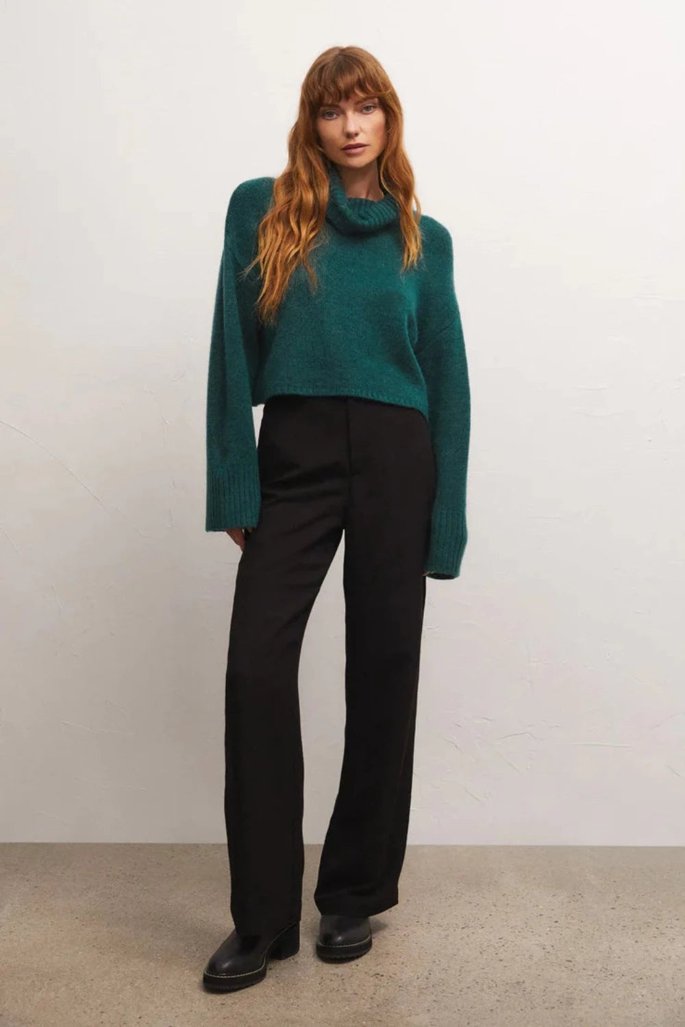 Ursa Sweater Top in Abyss