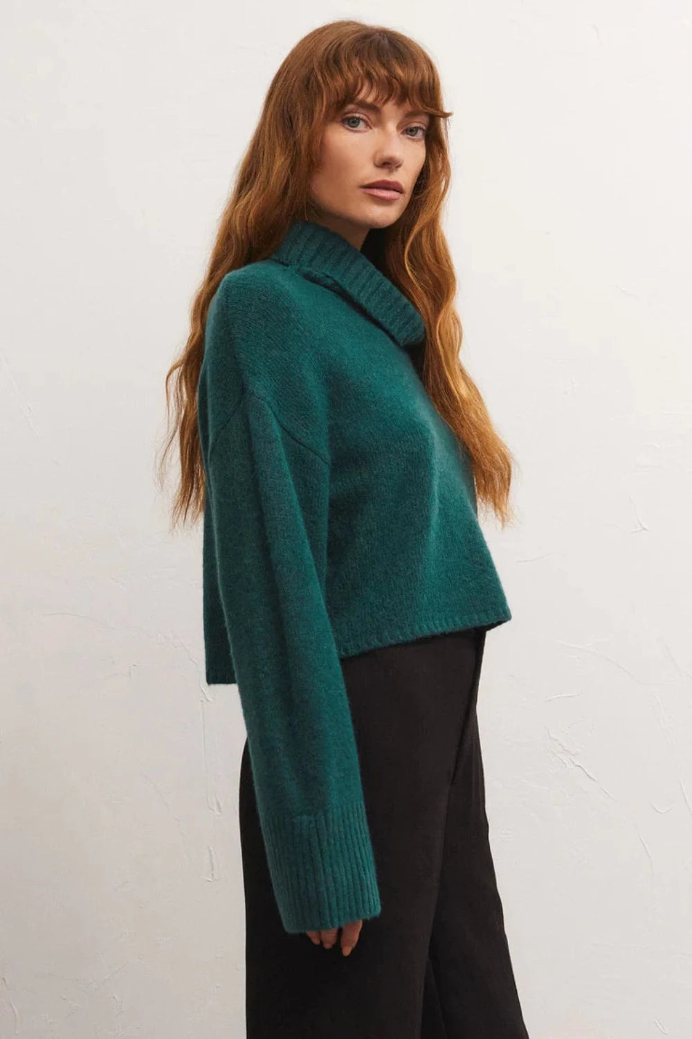 Ursa Sweater Top in Abyss