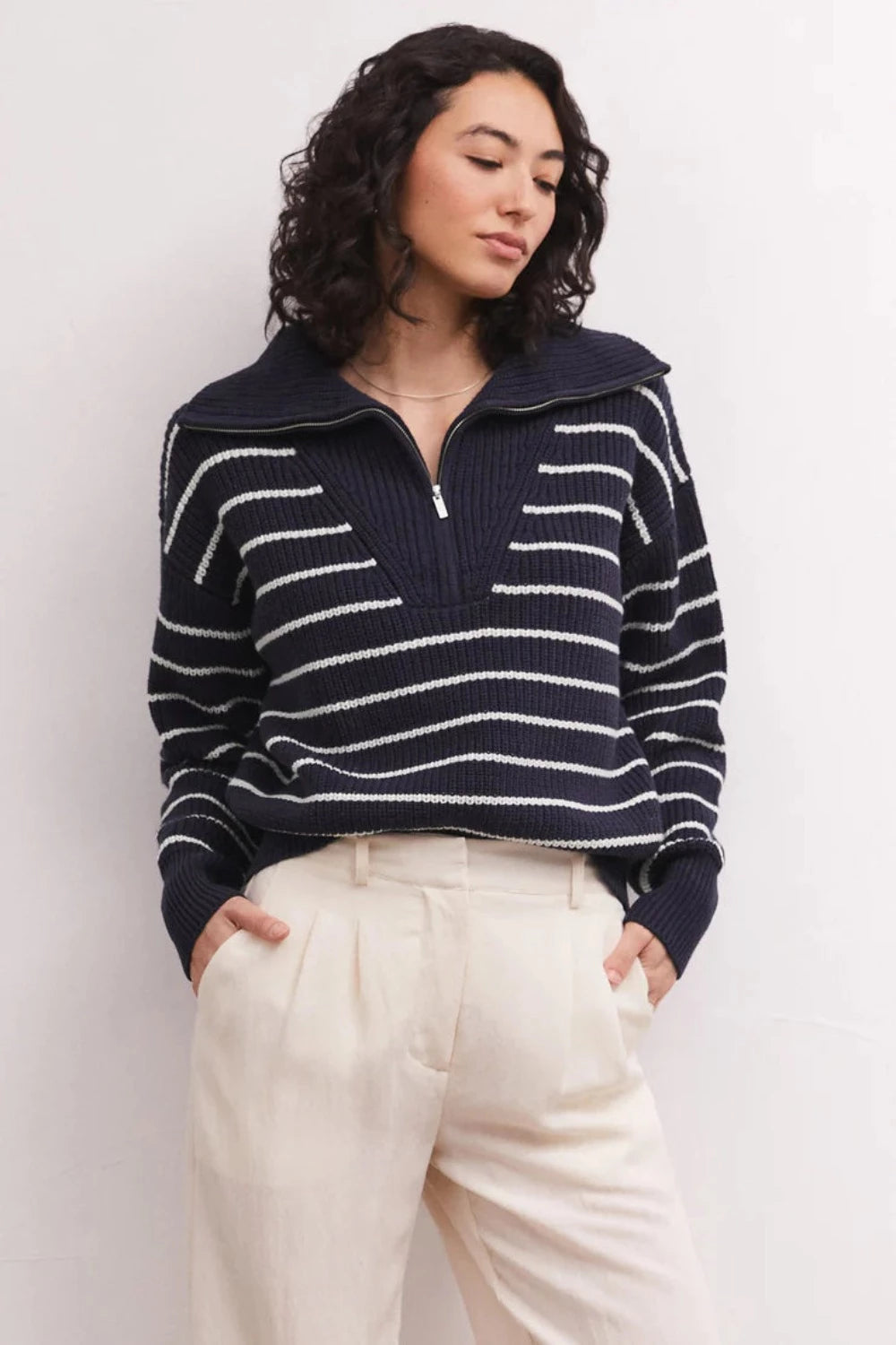 Villa Half Zip Sweater