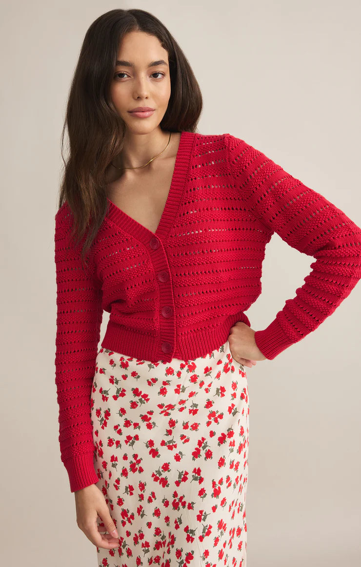 Romance Cardigan red