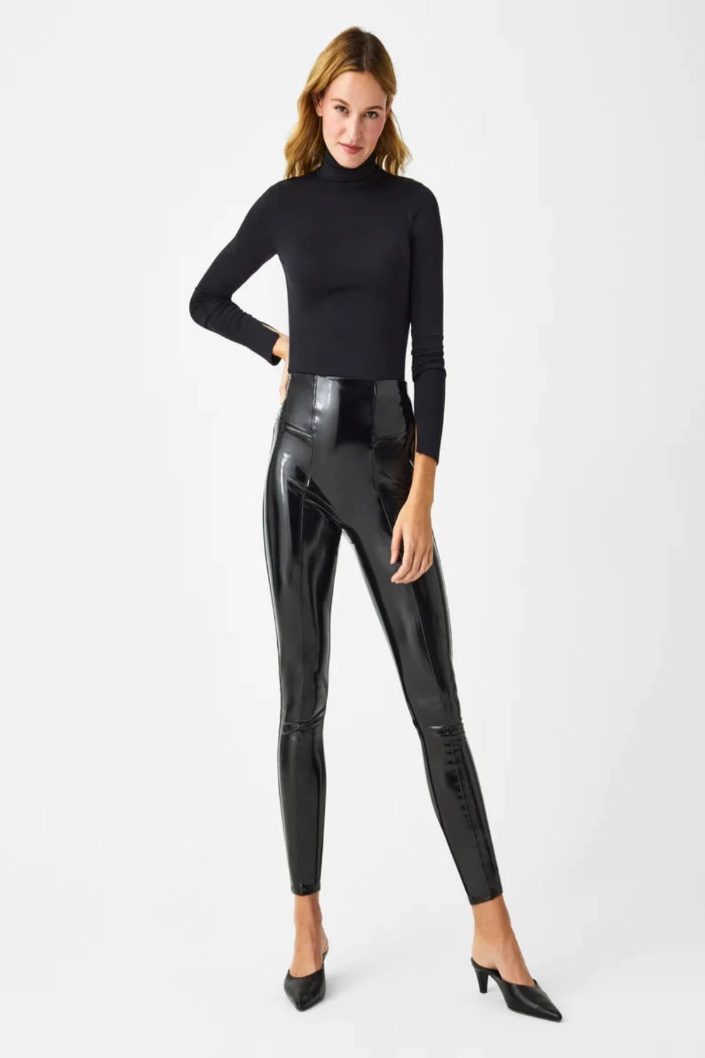 Spanx Patent Leather Leggings