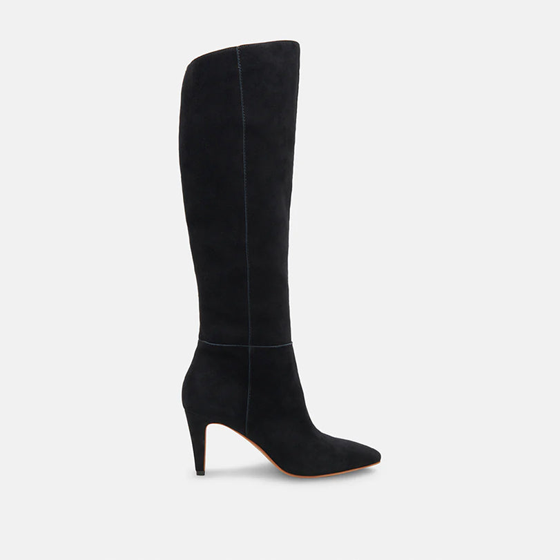 Haze Boots in Onyx Suede