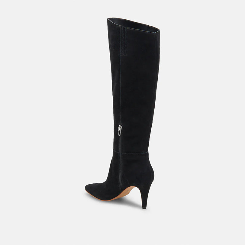 Haze Boots in Onyx Suede