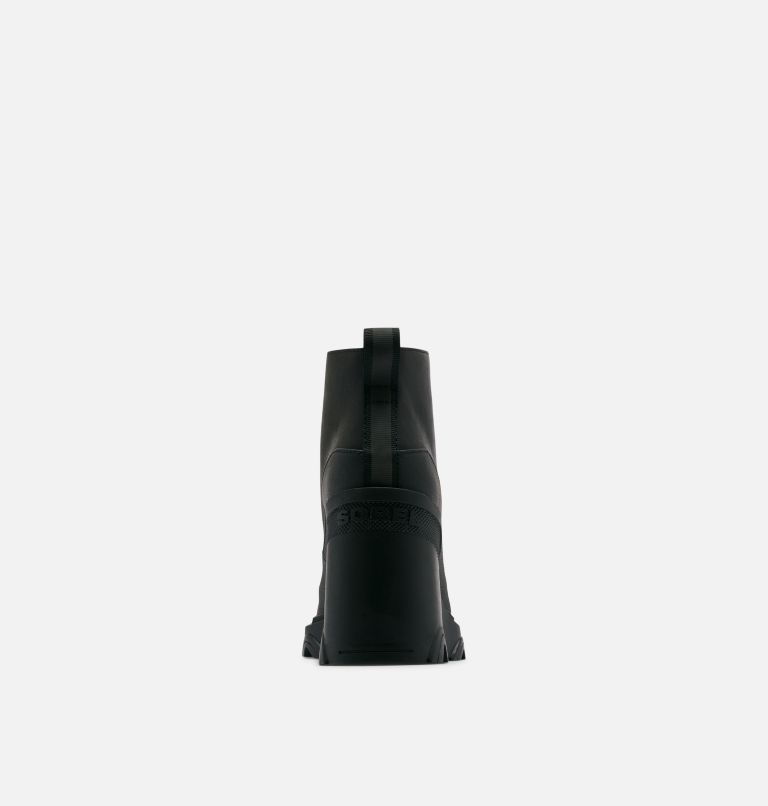 Brex Heel Zip in Black