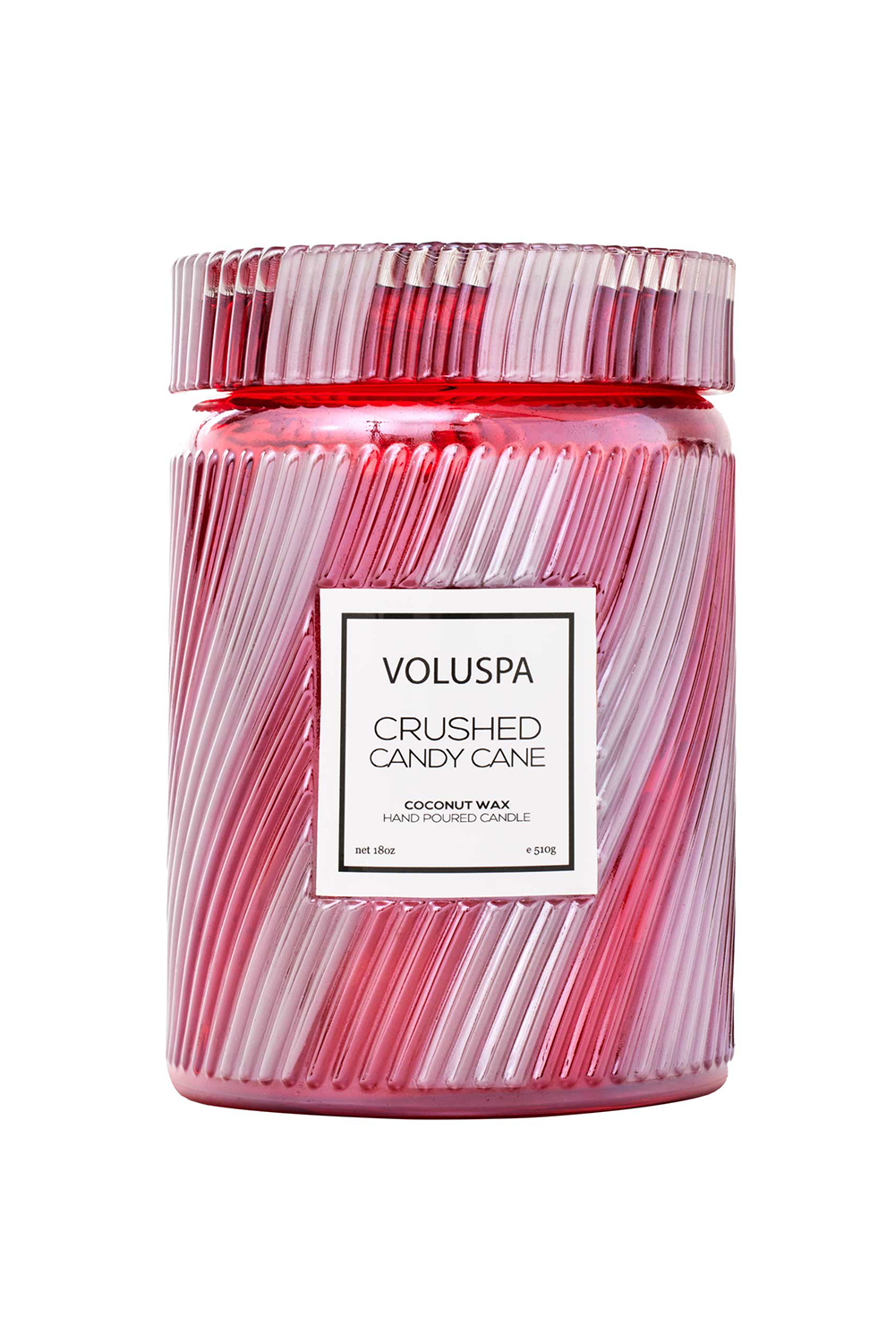 18oz Crushed Candy Cane Candle