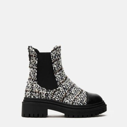 Mayslie Boot Black Tweed