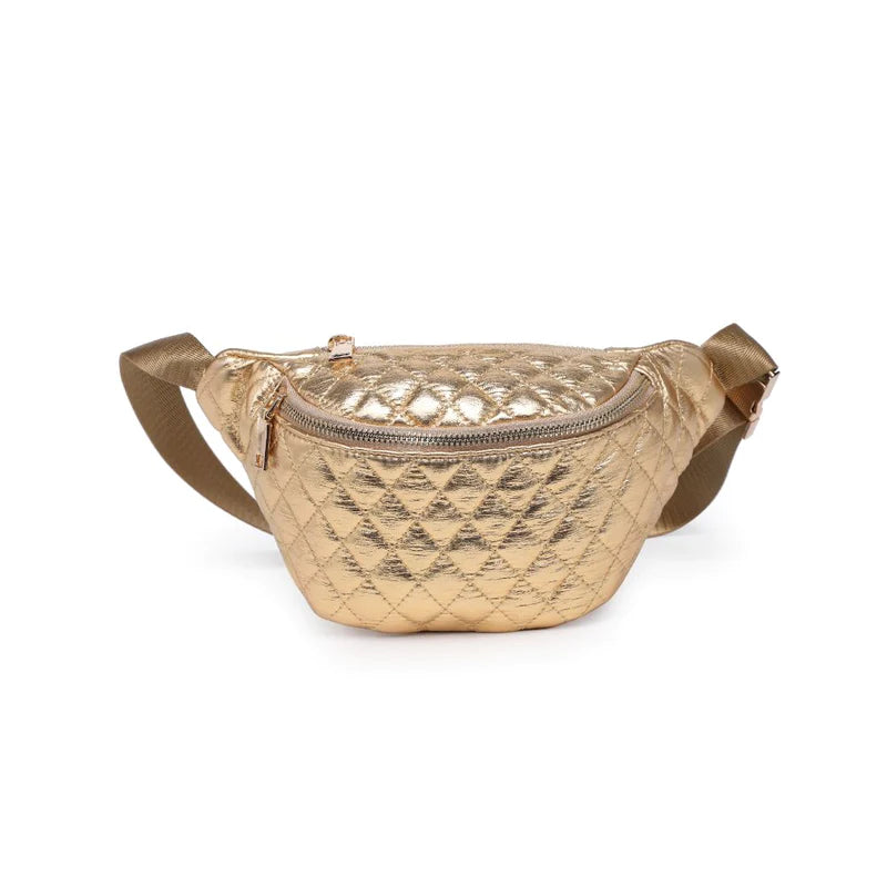 Moda Luxe Ariana Belt Bag in Gold
