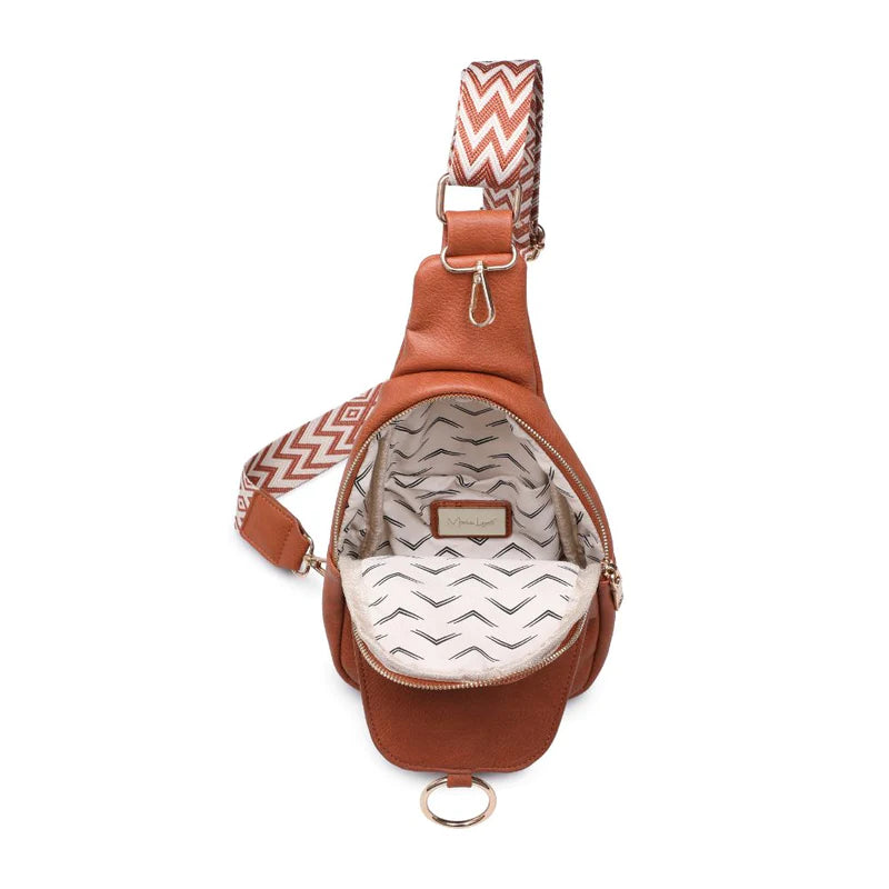 Moda Luxe Regina Belt Bag in Tan