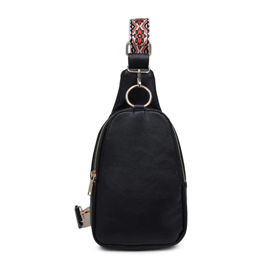 Moda Luxe Regina Belt Bag in Black