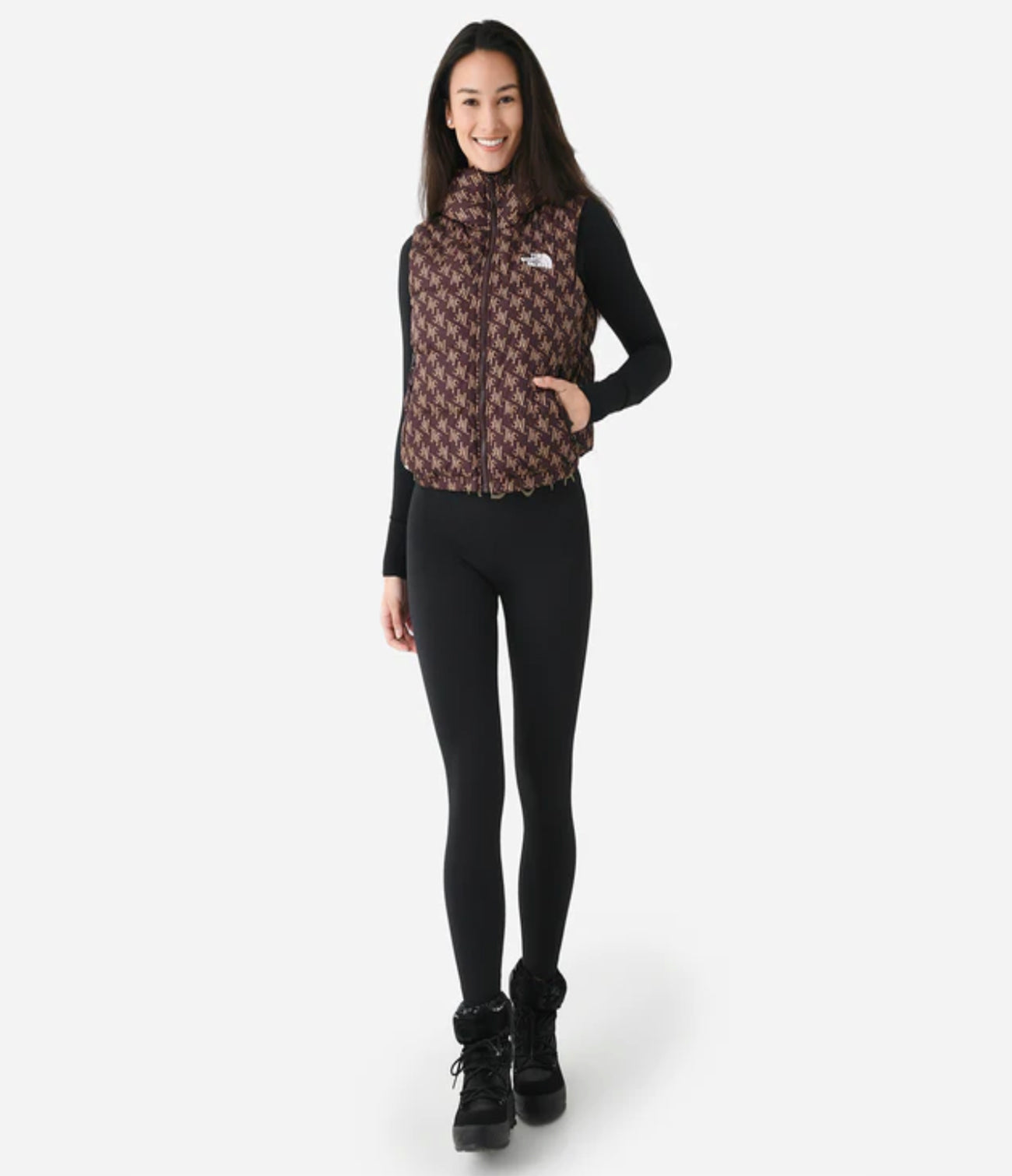 Hydrenalite Down Vest Coal Brown