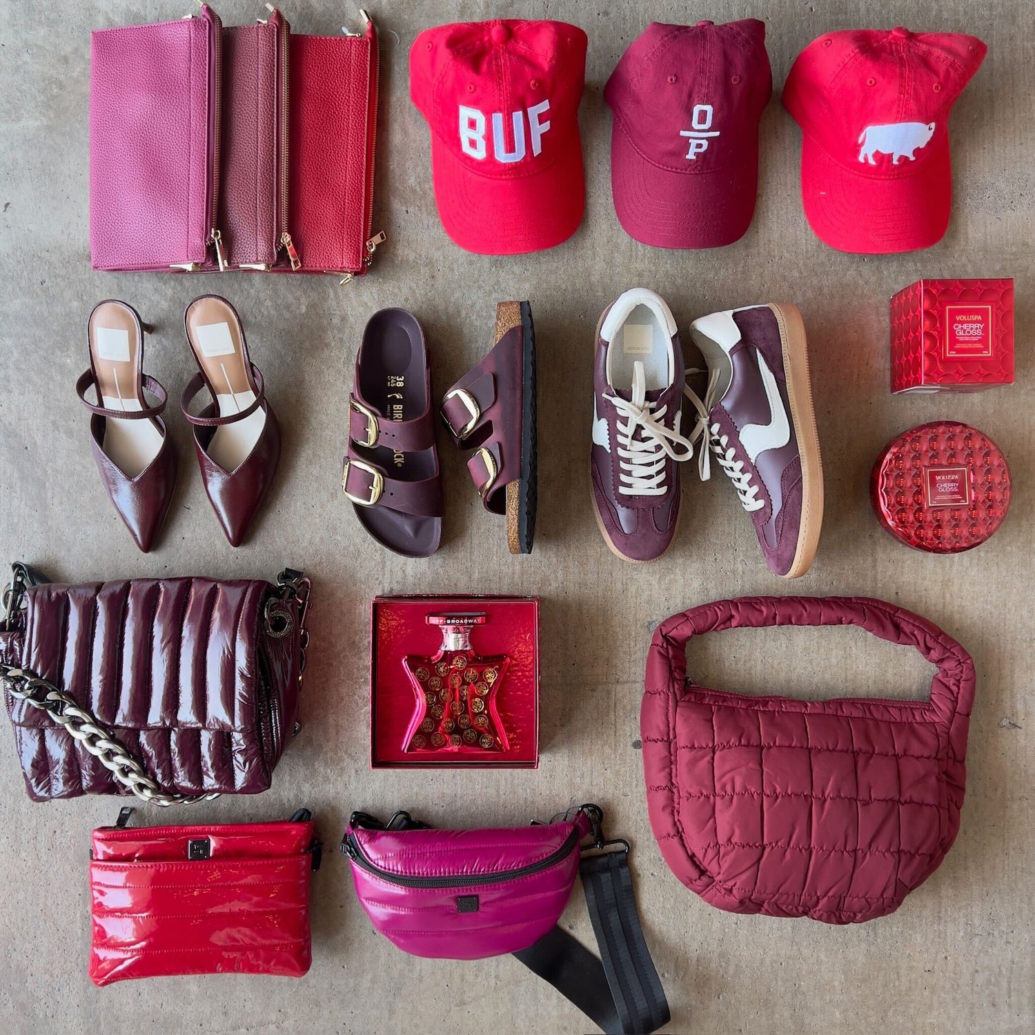 Burgundy and Reds