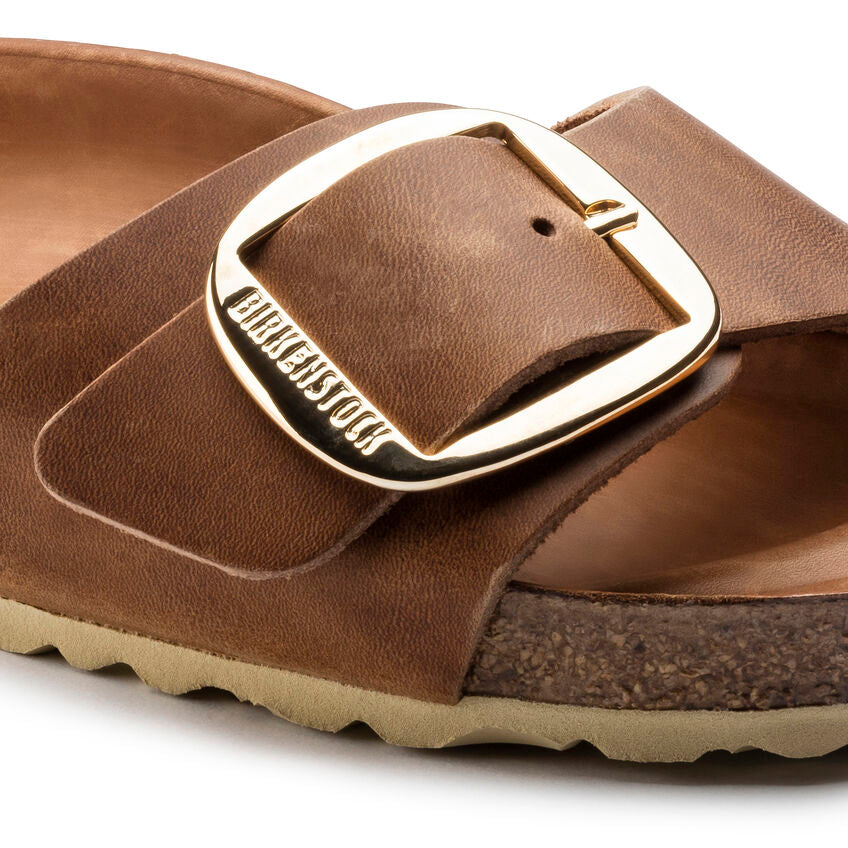 Madrid Big Buckle in Cognac