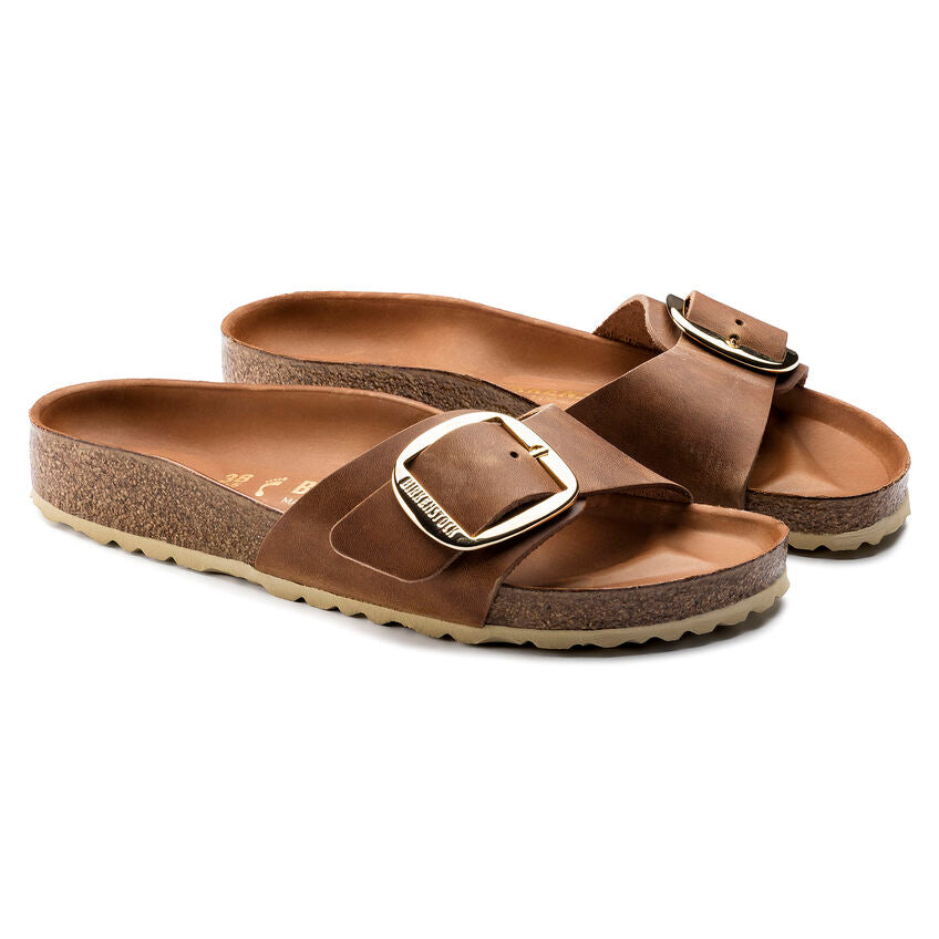 Madrid Big Buckle in Cognac