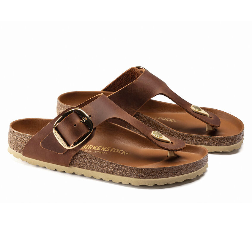 Gizeh Big Buckle in Cognac