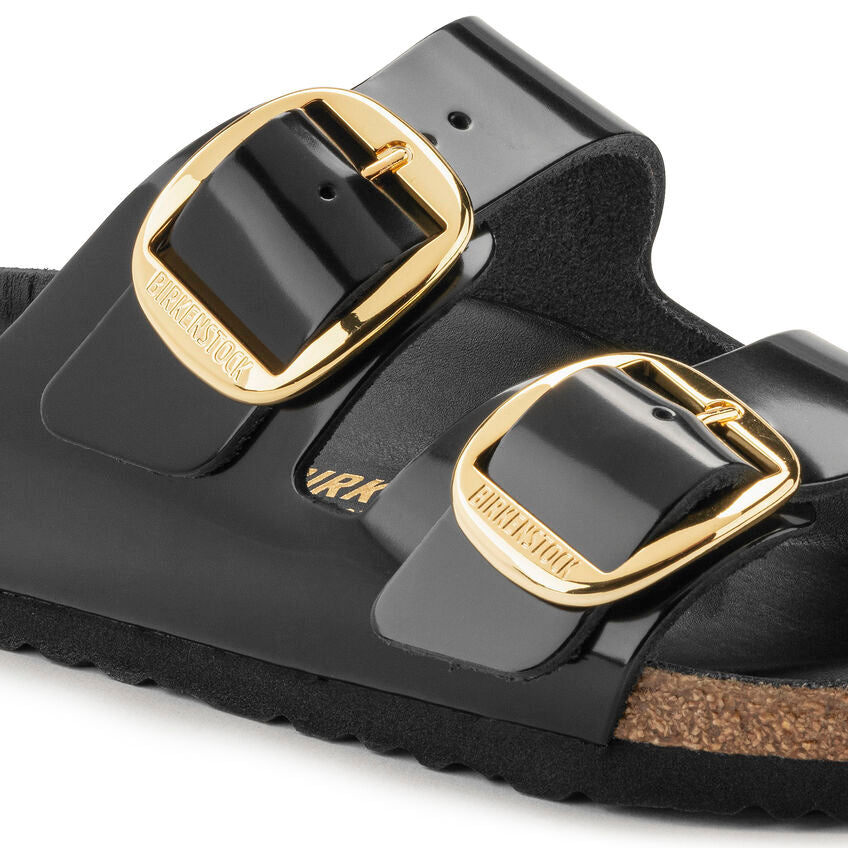 Arizona Big Buckle in Hi-Shine Black
