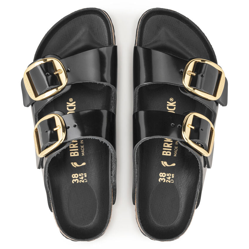 Arizona Big Buckle in Hi-Shine Black