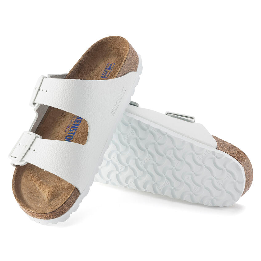 Arizona Soft Bed Sandal in White