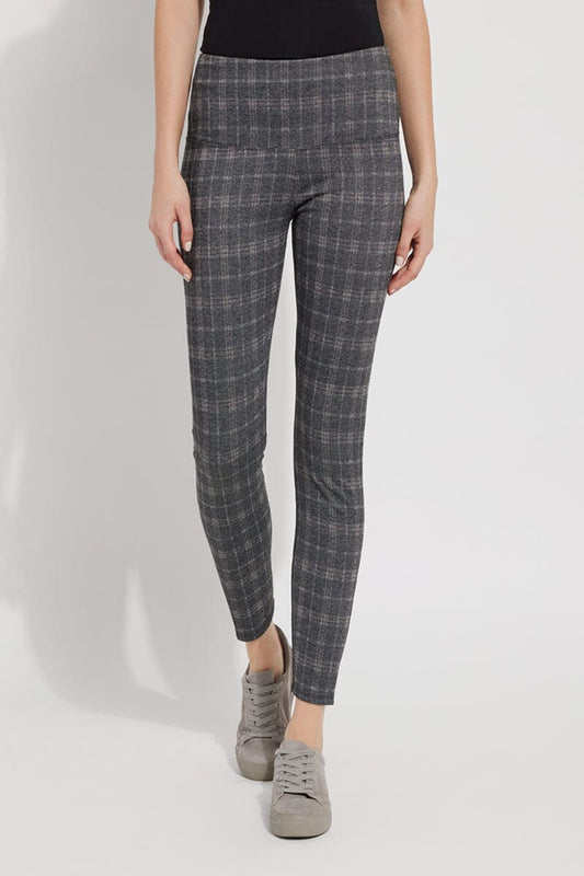 Signature Leggings in Flat Iron Plaid