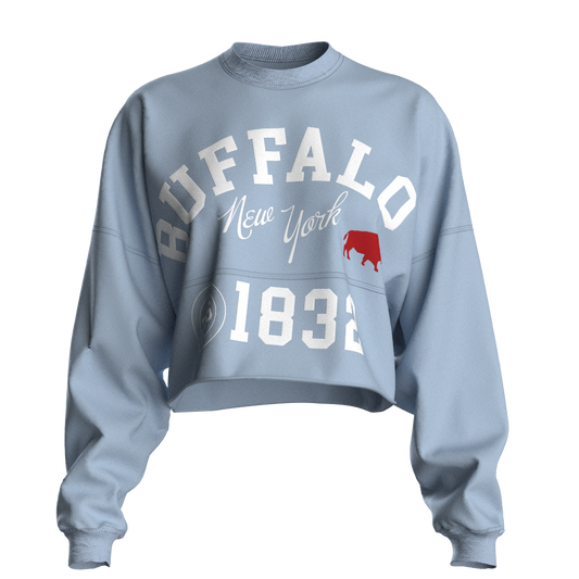 Long Sleeve Crop Bflo Ny 1832