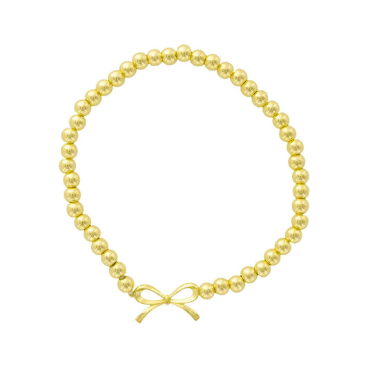 Bow Beaded Bracelet