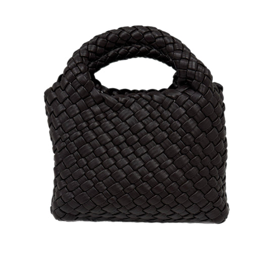 Handle It Woven Bag Chocolate