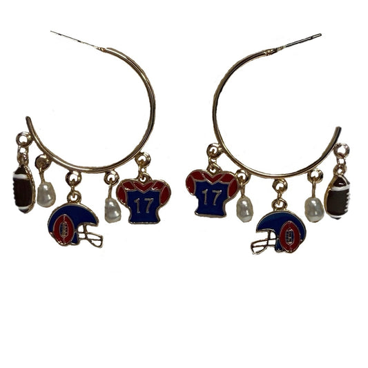 Buffalo Football Cheer Earring