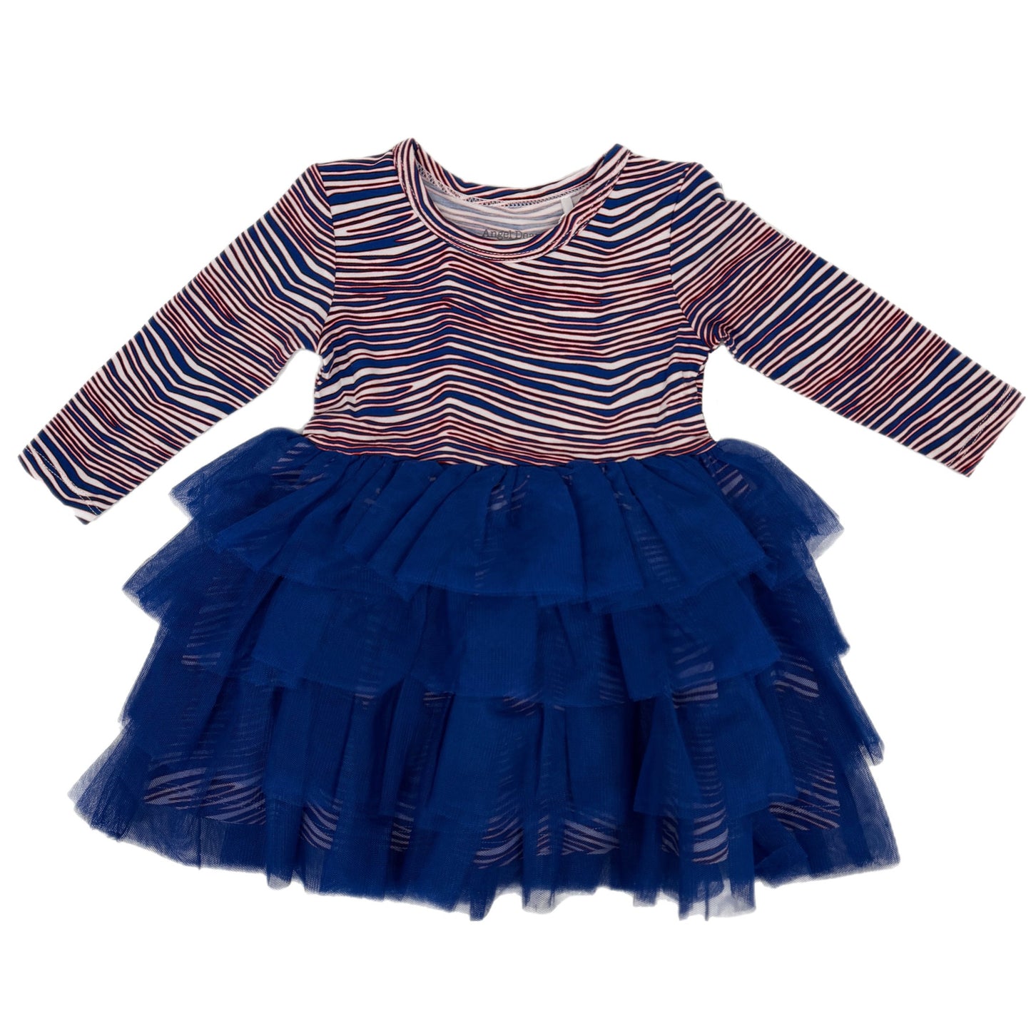 RWB Zebra Twirly L/s Tutu Dress