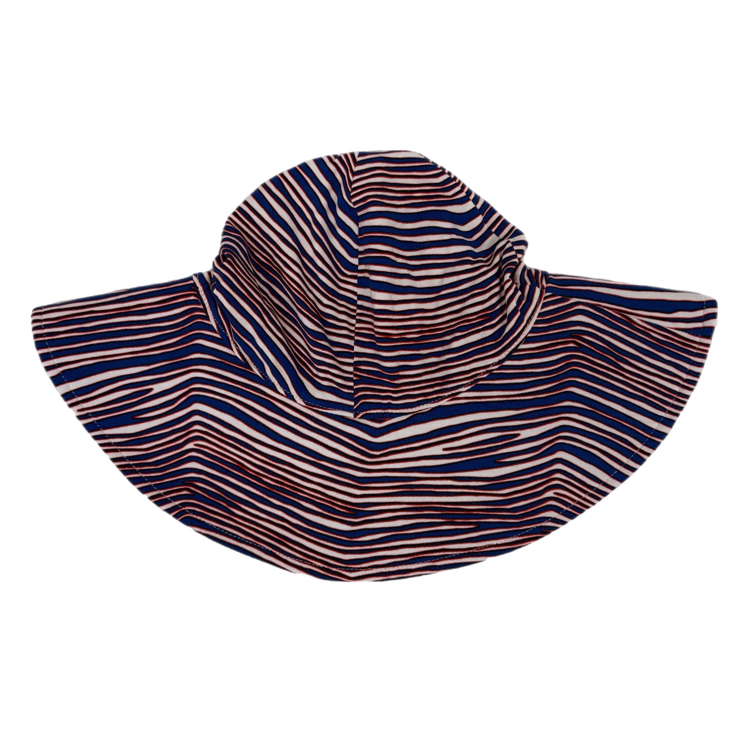 RWB Zebra Wide Brim Sun Hat
