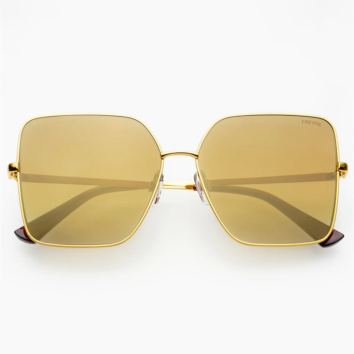 Dream Girl Sunglasses in Gold Mirror