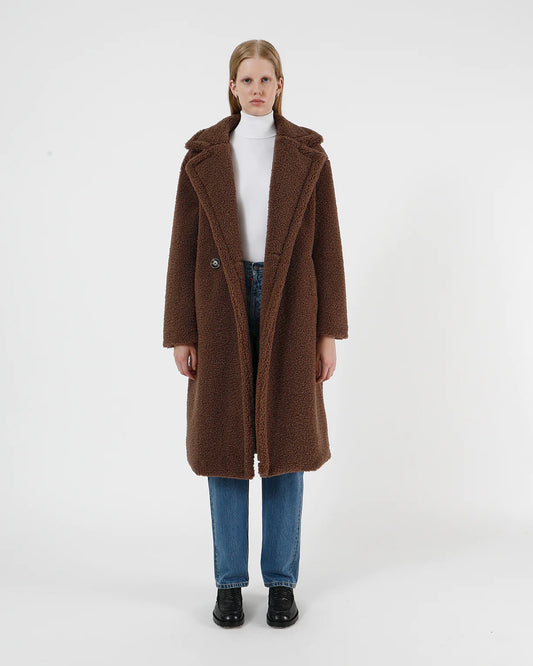Anoushka Coat in Mineral