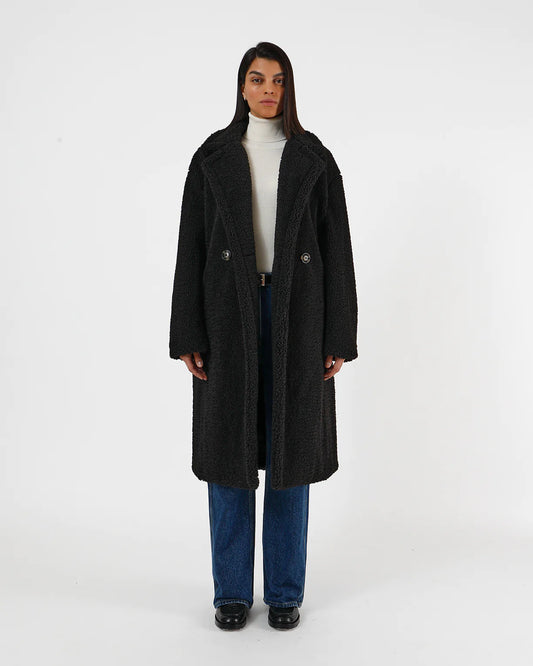 Anoushka Coat in Noir
