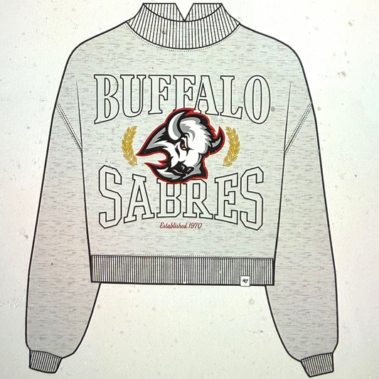 Sabres Goathead Mockneck - pre-order